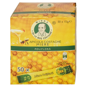 MOȘ COSTACHE MIERE POLIFLORĂ STICK 15G*50BUC